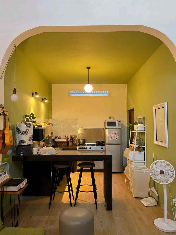 Rumah Hijau Mungil Kesayangan