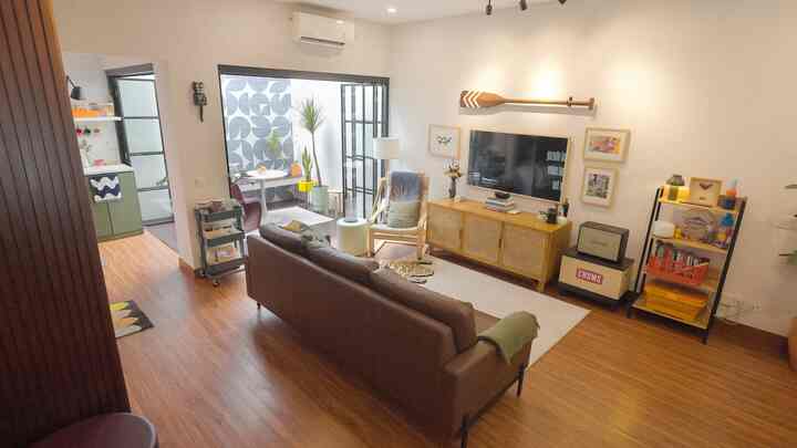 Rumah Mungil Bergaya Mid Century