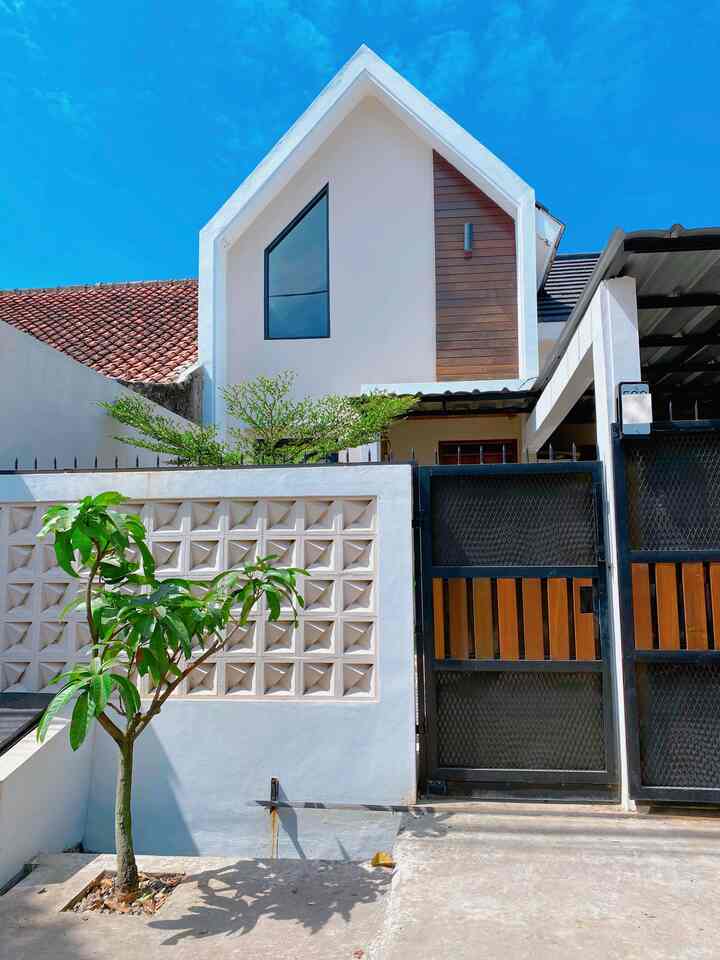 Rumah Scandinavia di Lahan Minimalis