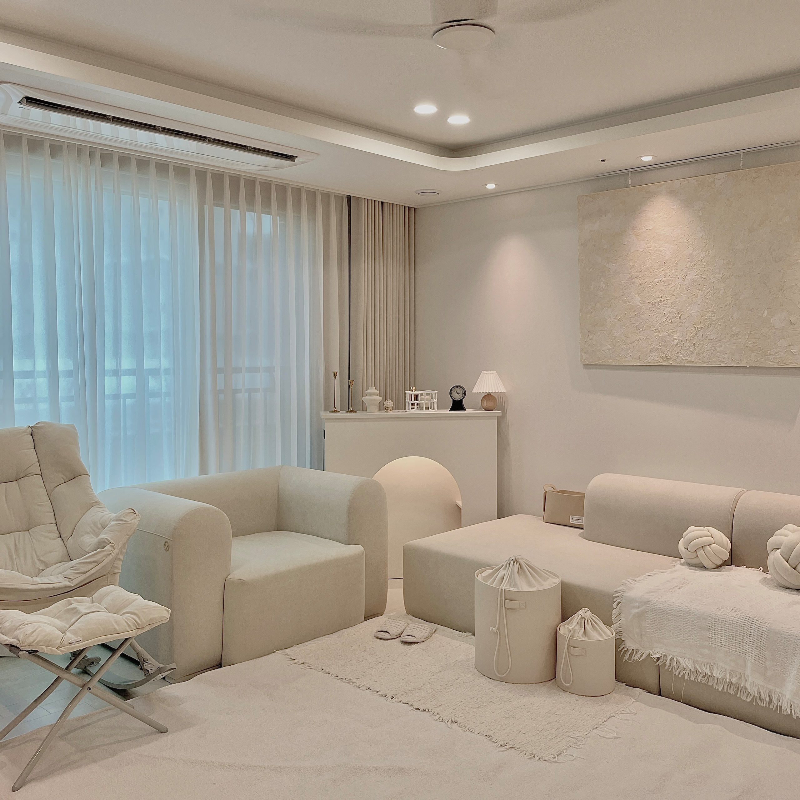 Natural Cotton Fringe Rug user photo