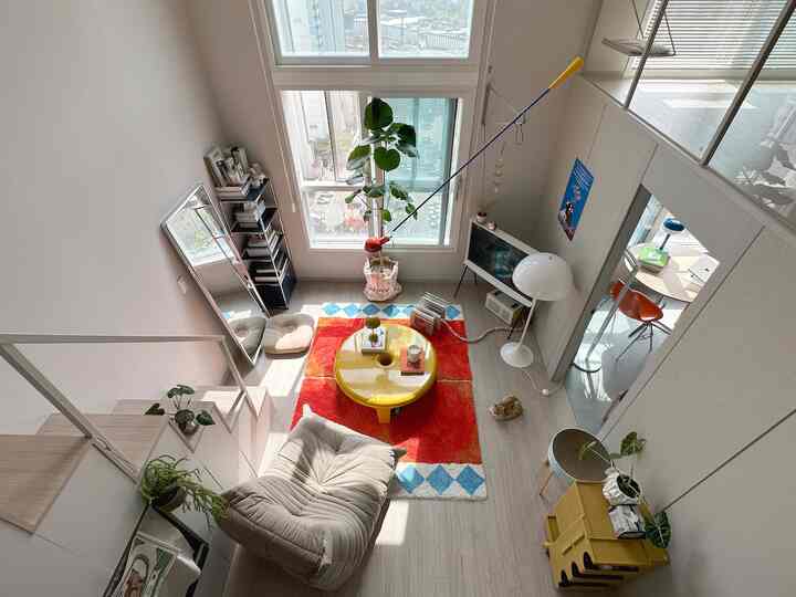 🇰🇷 ロフトの活用法：寝室＆おうち映画館を作りました🎞