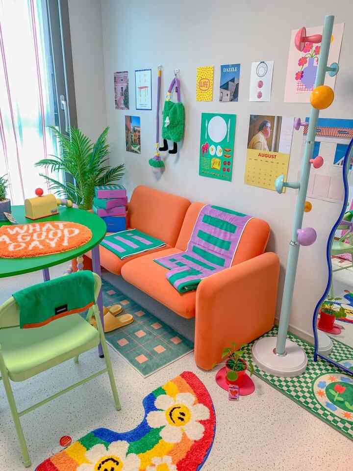 🇰🇷 3LDK｜遊び心をくすぐる、おもちゃ箱みたいなカラフルハウス🦄