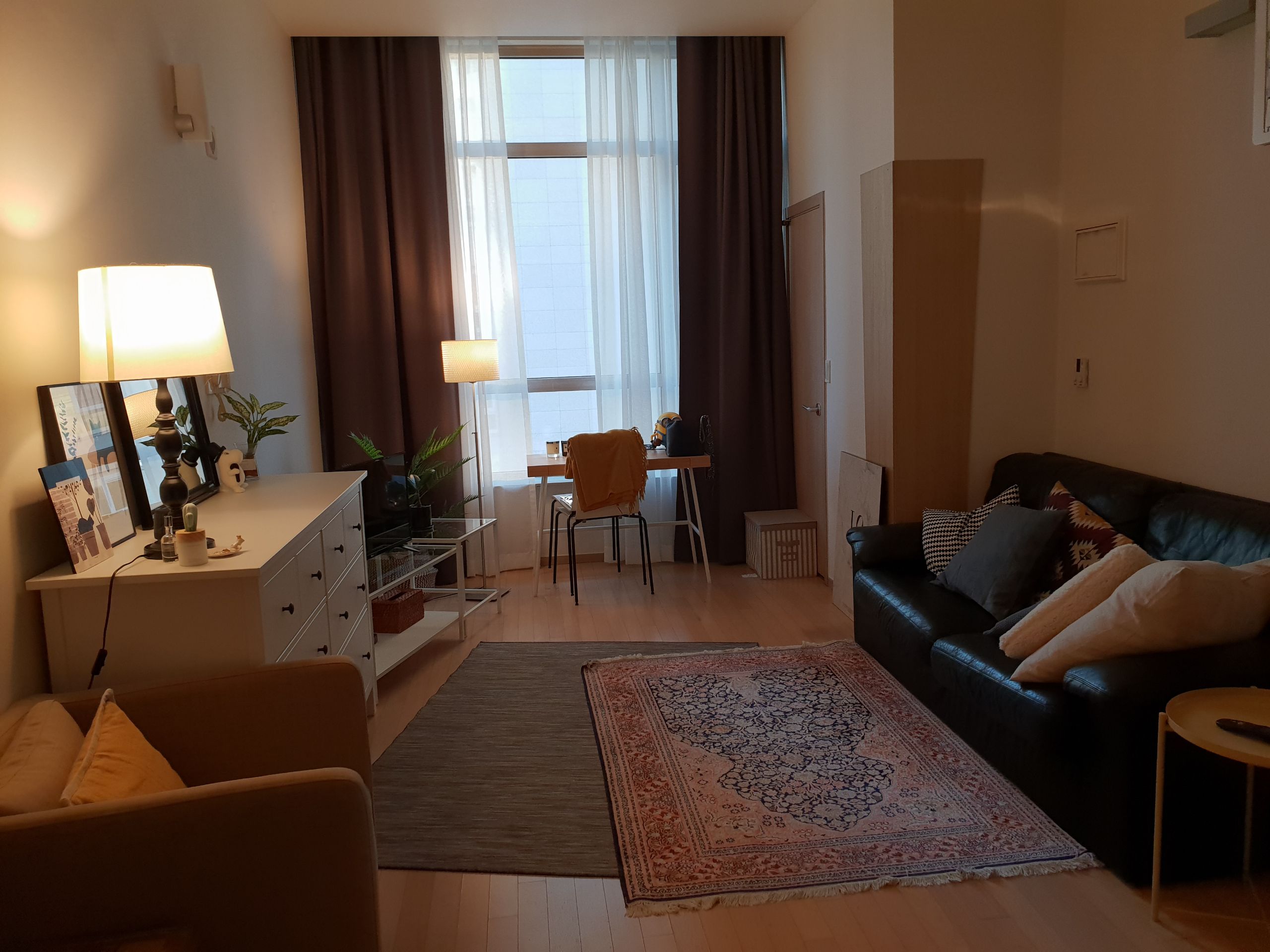 IKEA EKERÖ Armchair | Reversible Cushion Modern Armchair Accent