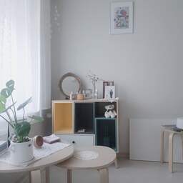 IKEA SVALSTA スヴァルスタ ネストテーブル2点セット | ロー IKEA SVALSTA スヴァルスタ ネストテーブル2点セット | ロー