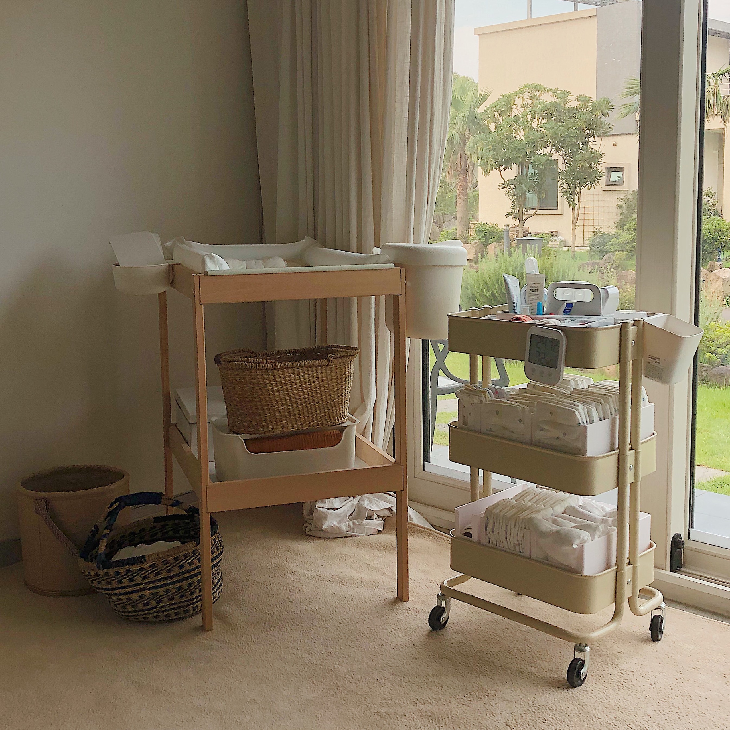 IKEA SNIGLAR スニーグラル おむつ替え台 | ベットカバー
