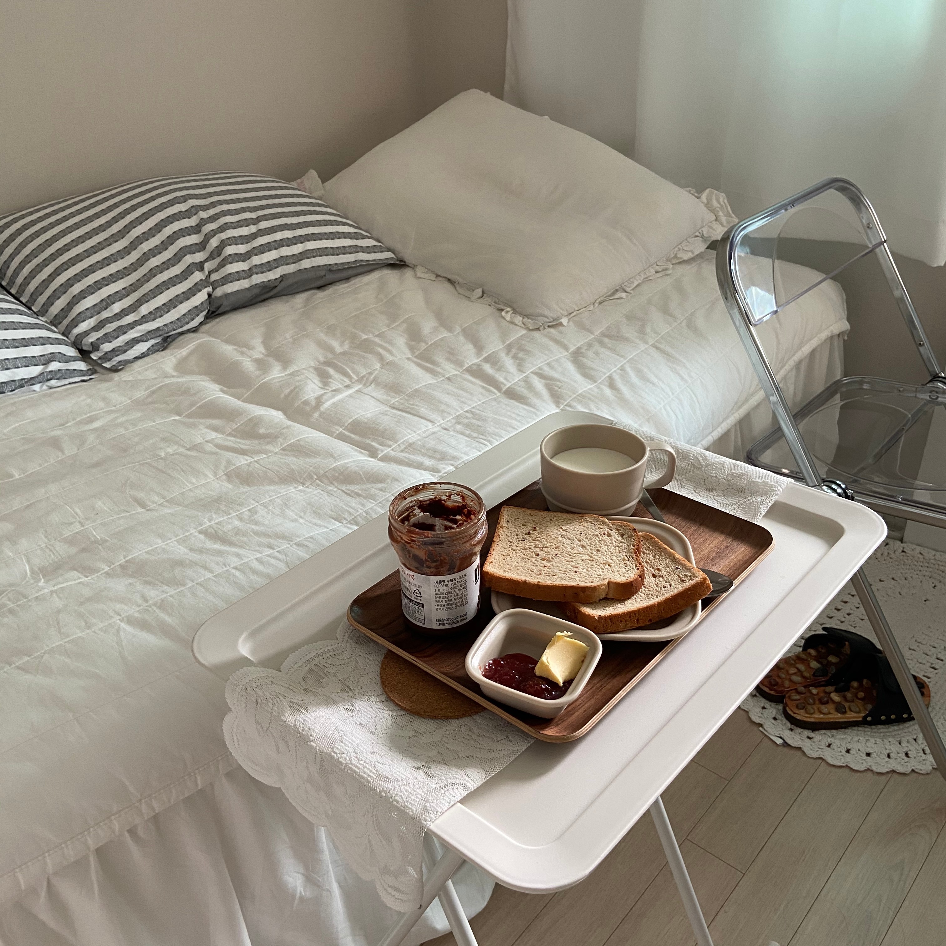 Foldable Steel Side Table user photo