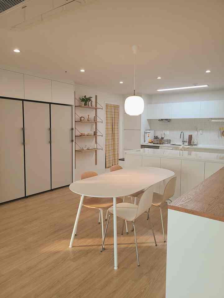 バターチェック 目隠しカーテン［2色・2種・6サイズ］を使ったコーディネート 2