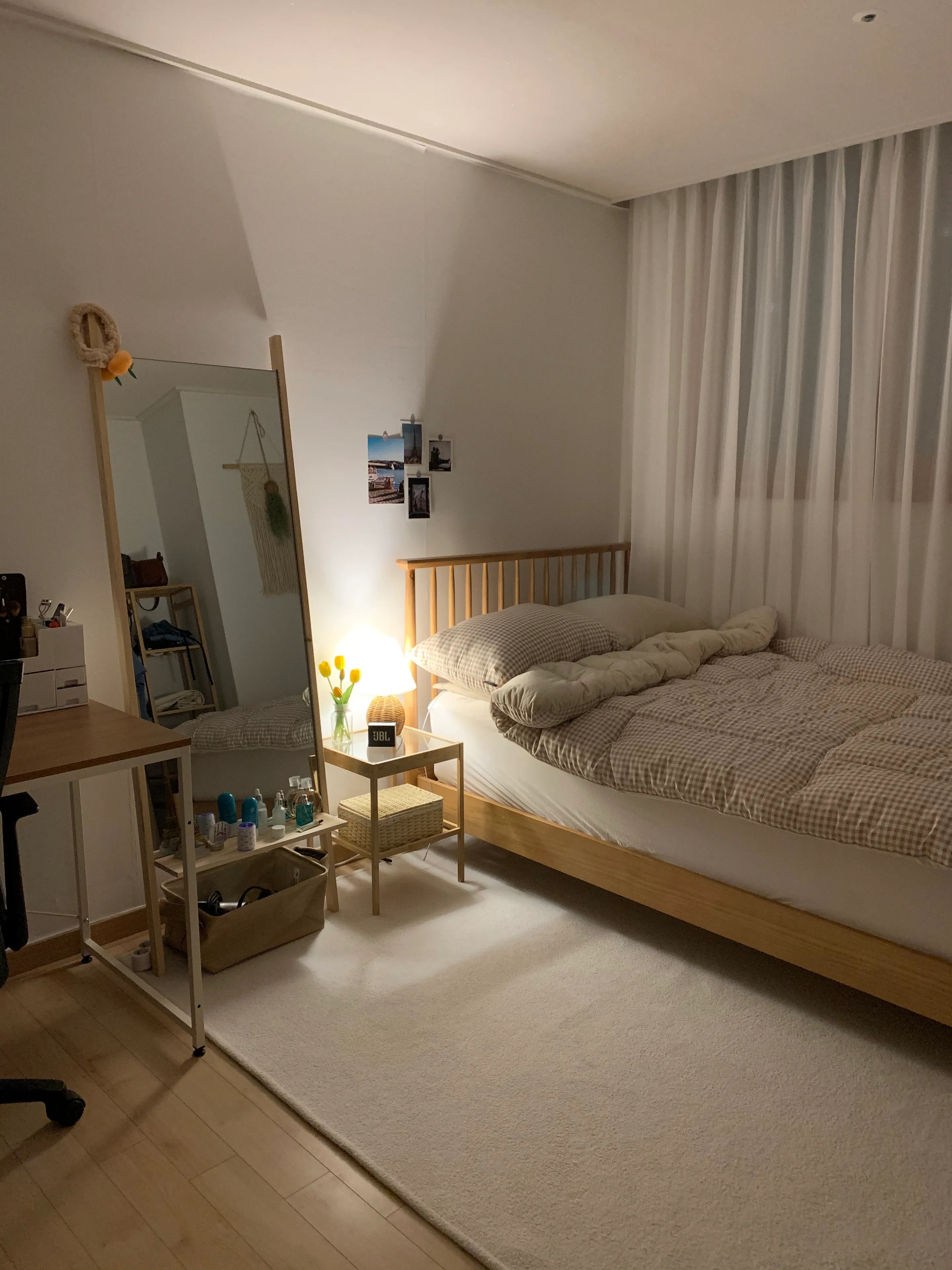 Wooden Tempered Glass Side Table user photo