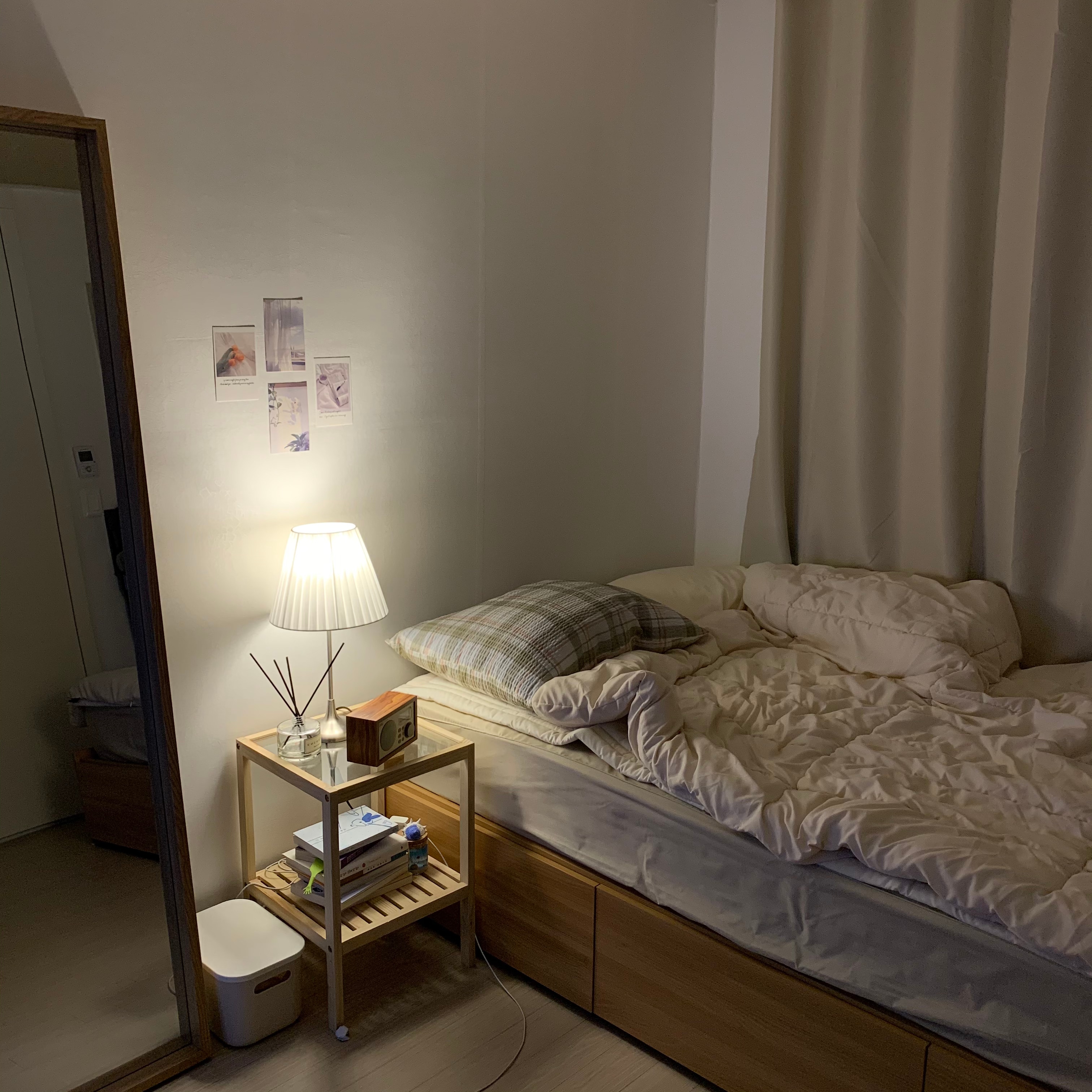 Wooden Tempered Glass Side Table user photo