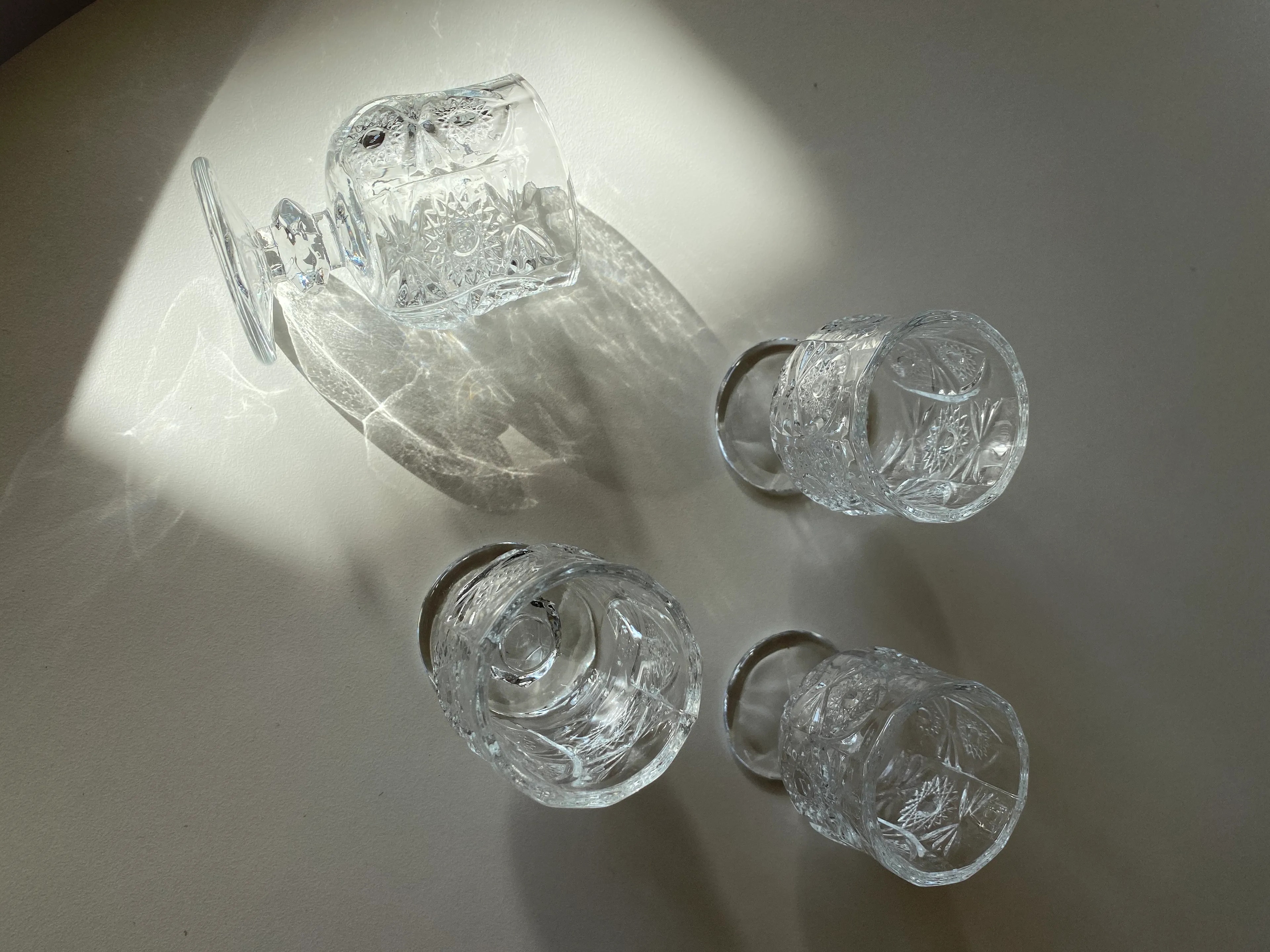 Fleur Vintage Soju Glass Set of 4 user photo