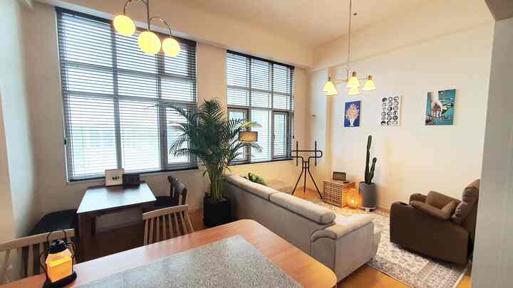 홈파티를 좋아하는 비혼 남자의 13평 복층 오피스텔 인테리어  