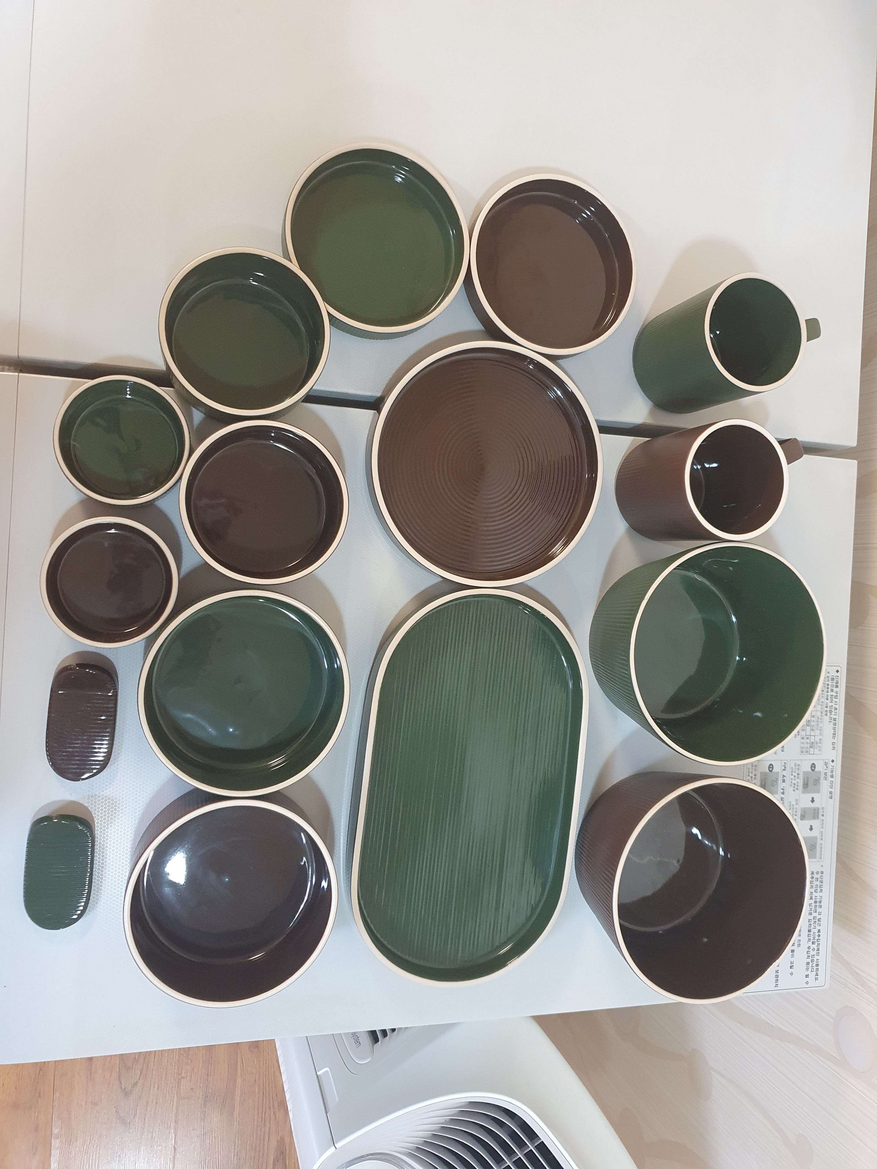 Soft Clay Korean Dining Set for 2 (16-Piece) user photo