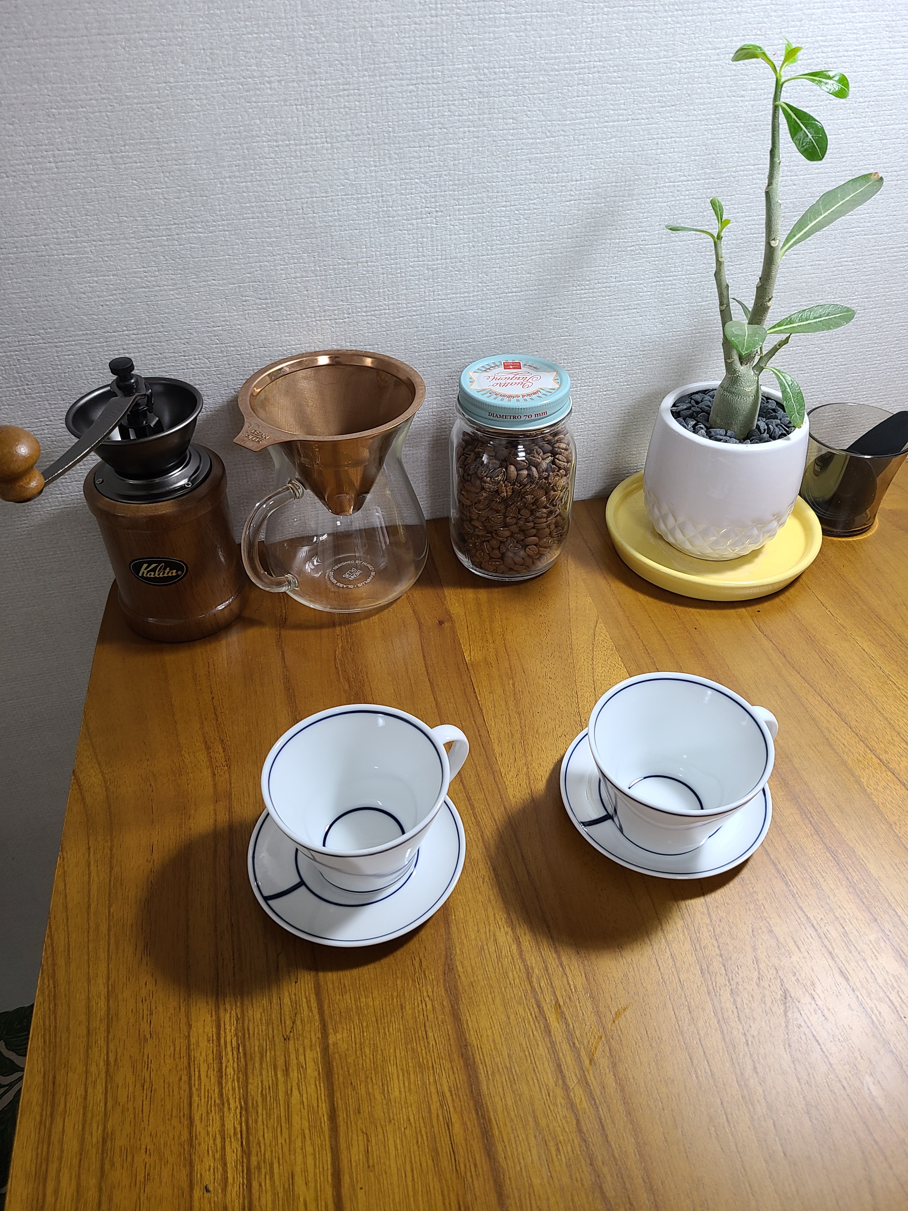 Blue Line V Coffee Cup user photo