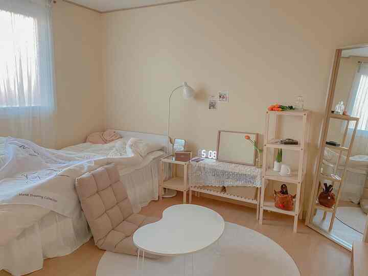 WOOD プランター シェルフ 2段［2種・3サイズ］を使ったコーディネート 3