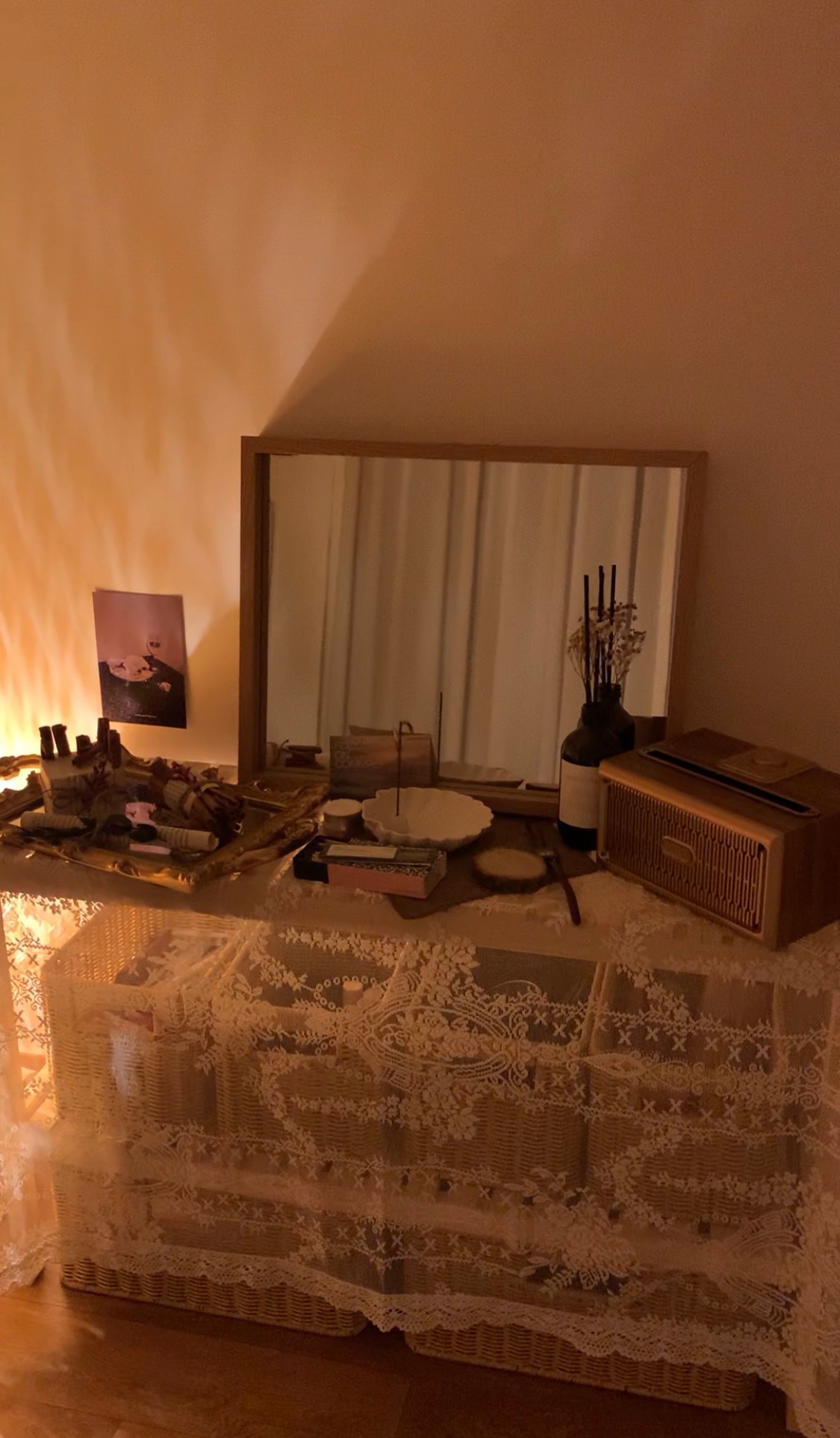Scented Cinnamon Candle & Decor Set user photo