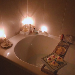 생일선물로 받았던 바디용품들 정리하면서 겸사겸사 반신욕 타임🛀🏻