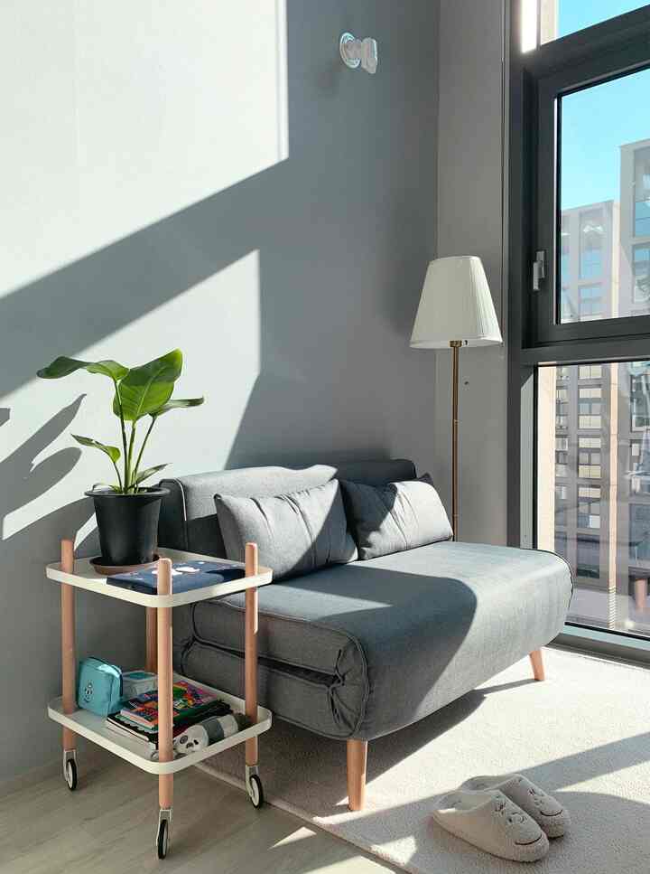 FOLDI 2人掛け ソファベッド［2色］を使ったコーディネート 3