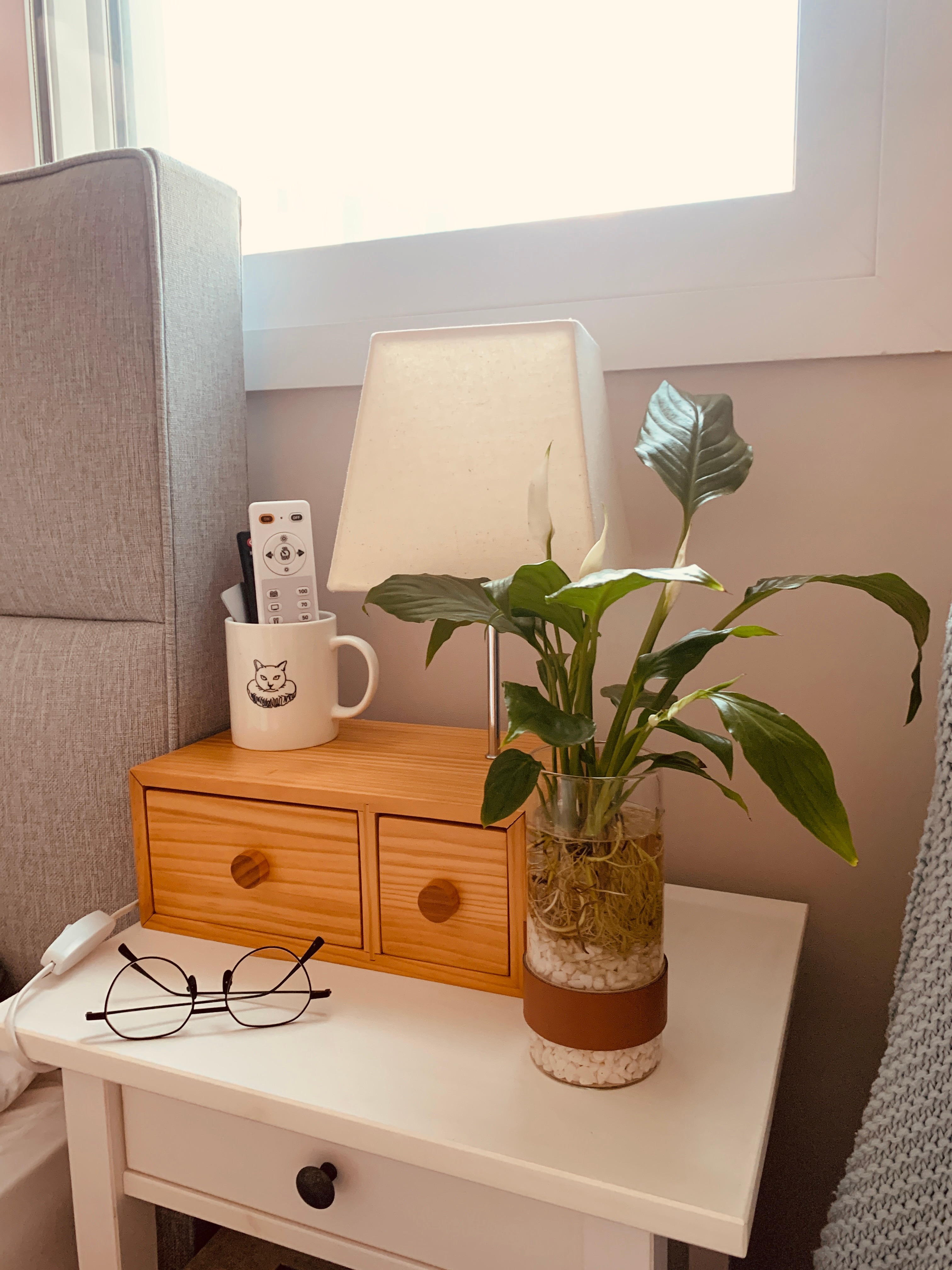 IKEA HEMNES ヘムネス サイドテーブル | Drawer Function・Classic