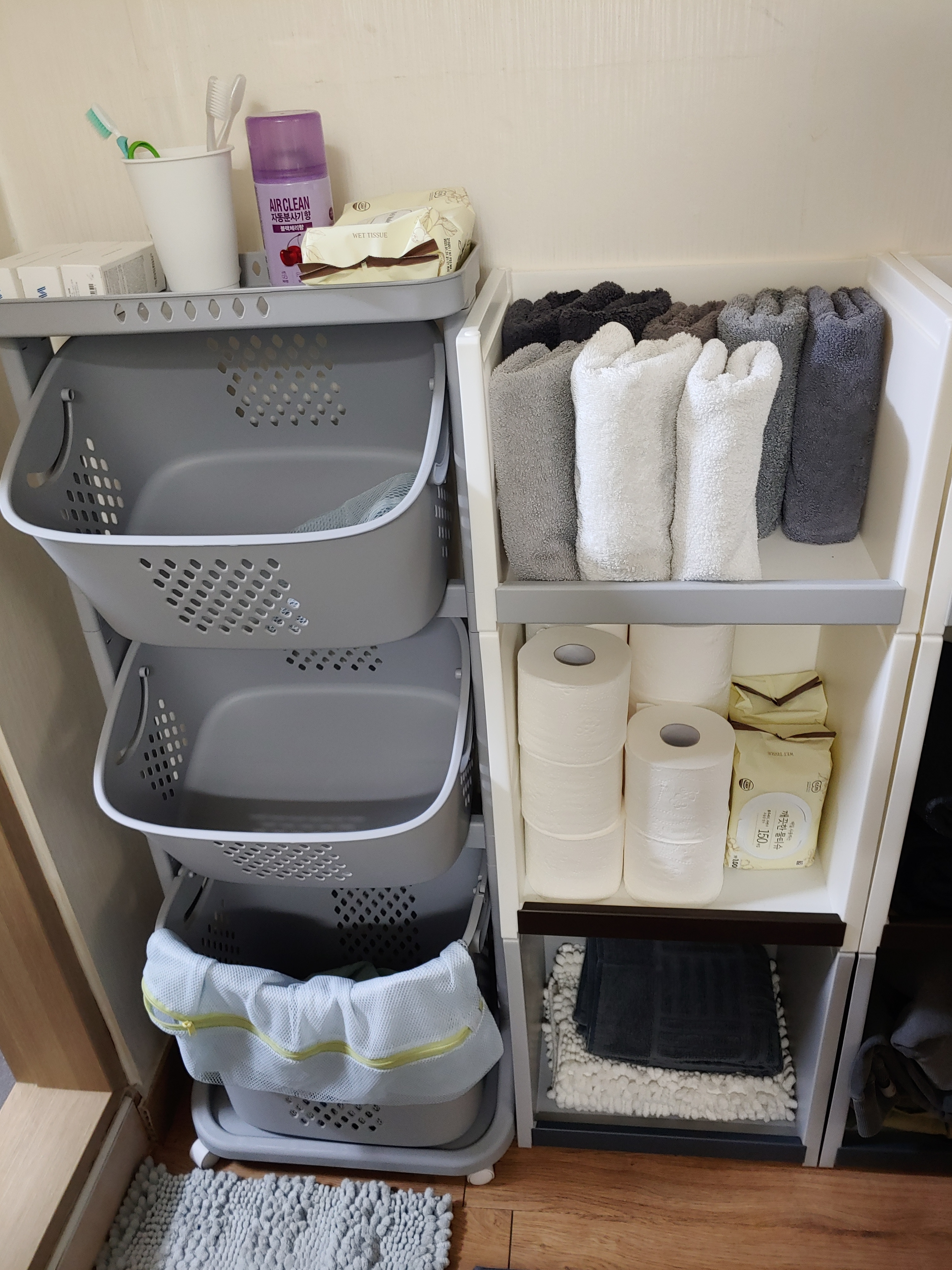 3-Tier Laundry Basket Cart user photo