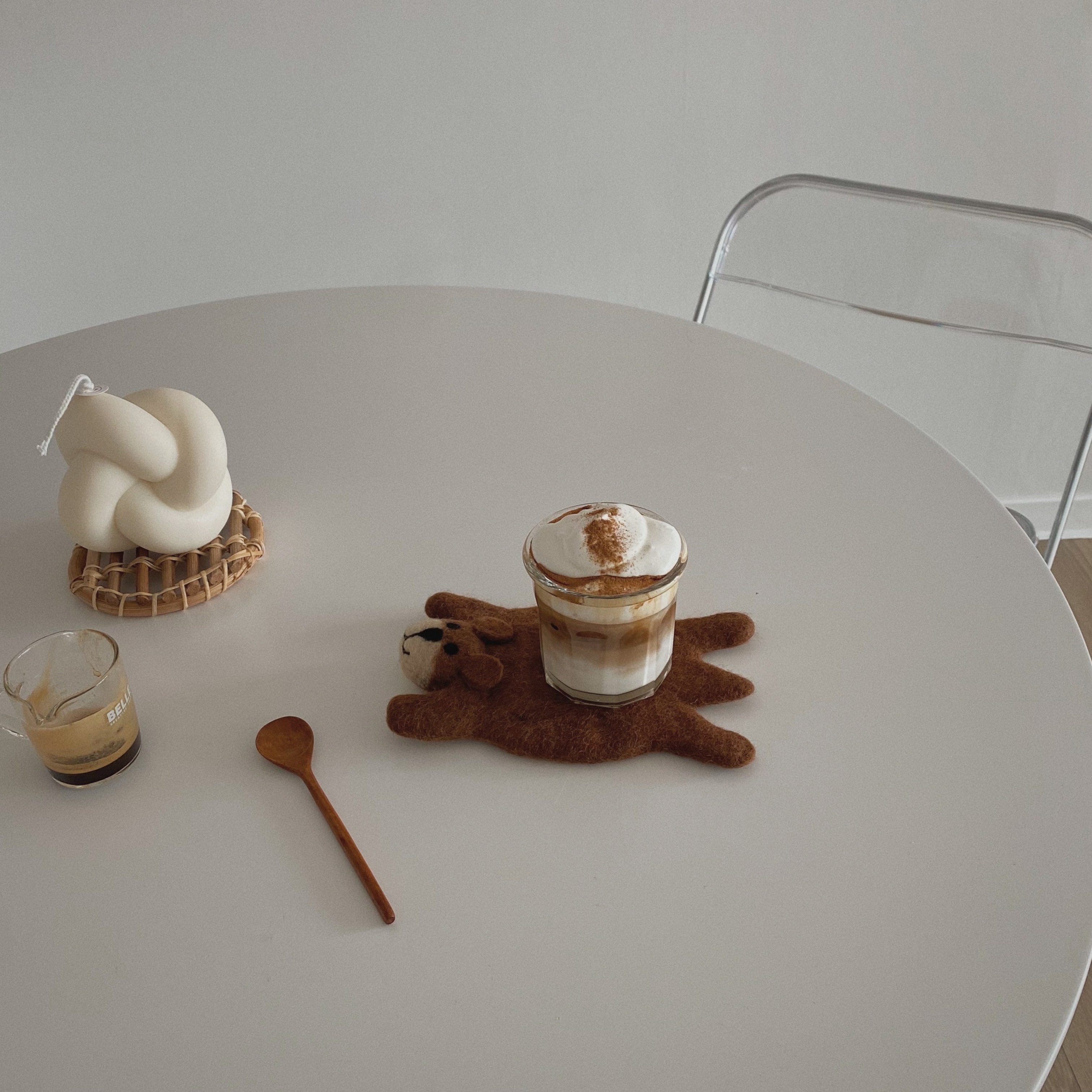 Cute Animal Wool Coasters user photo