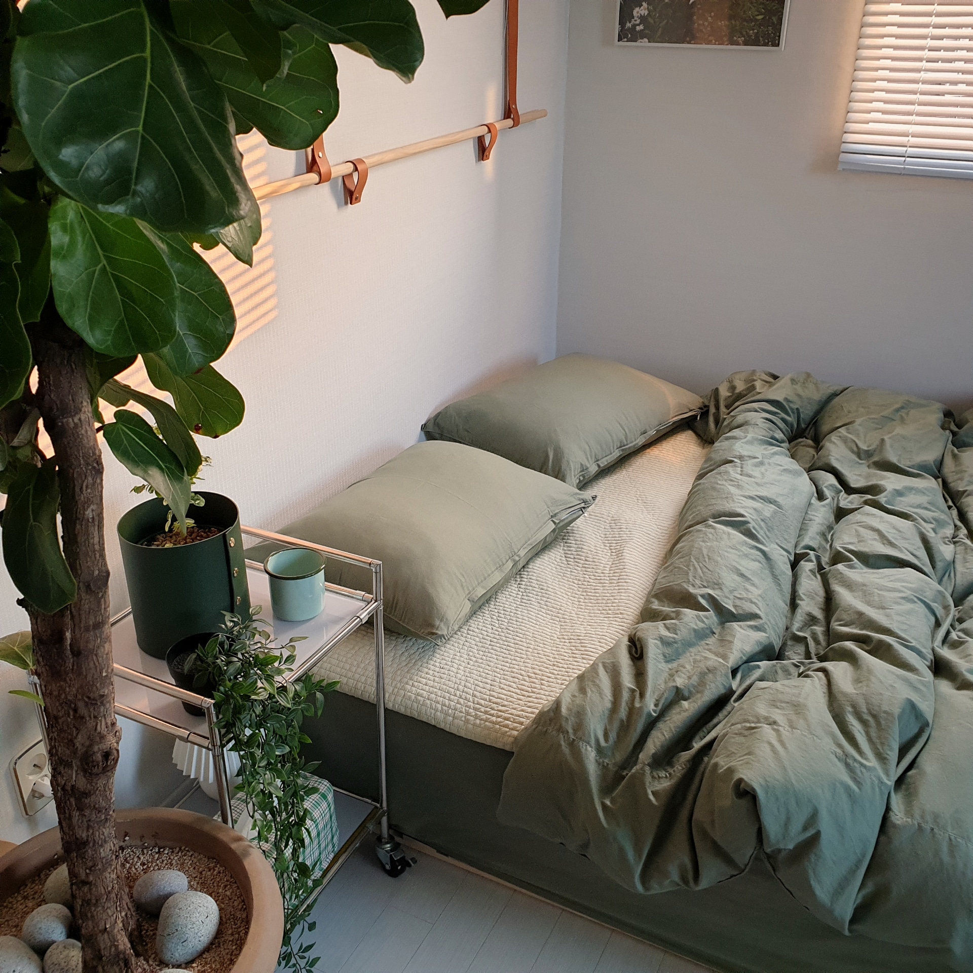 Eve Garden Pigment-Washed Comforter Pad user photo
