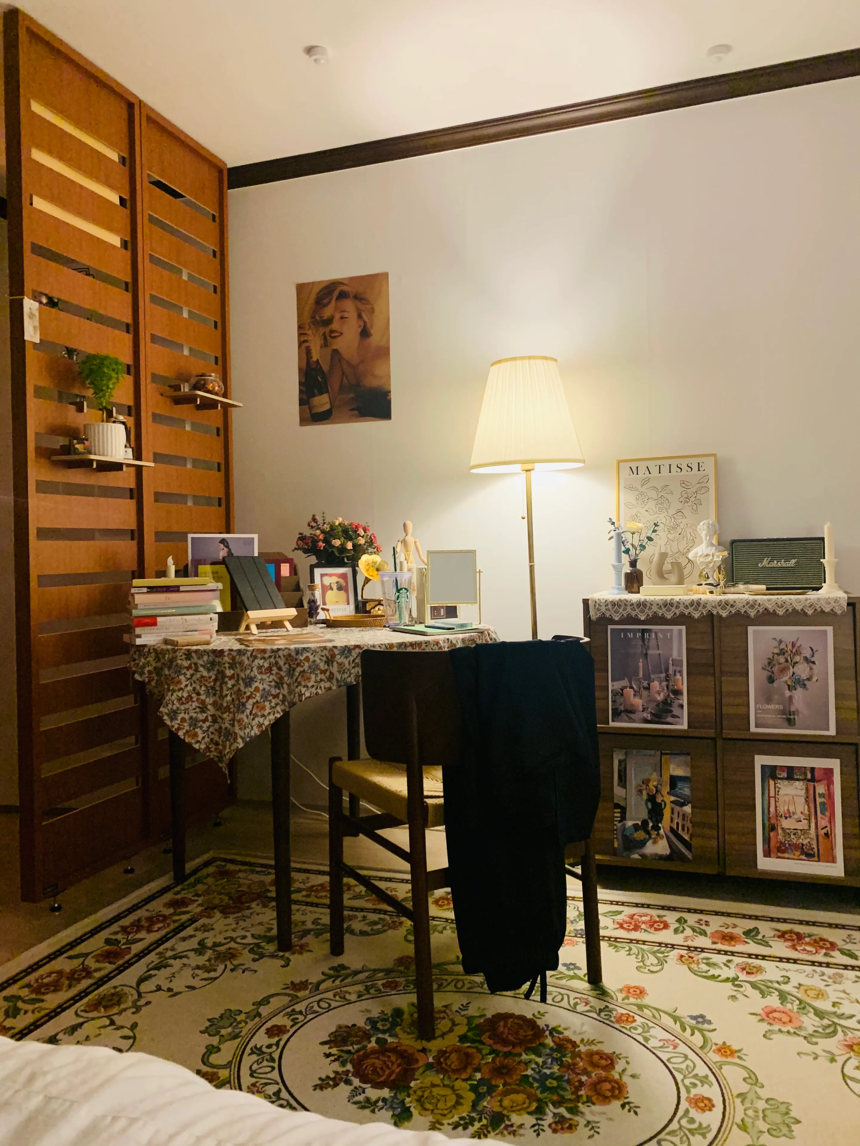 Wooden Flip-Front Storage Cabinet user photo