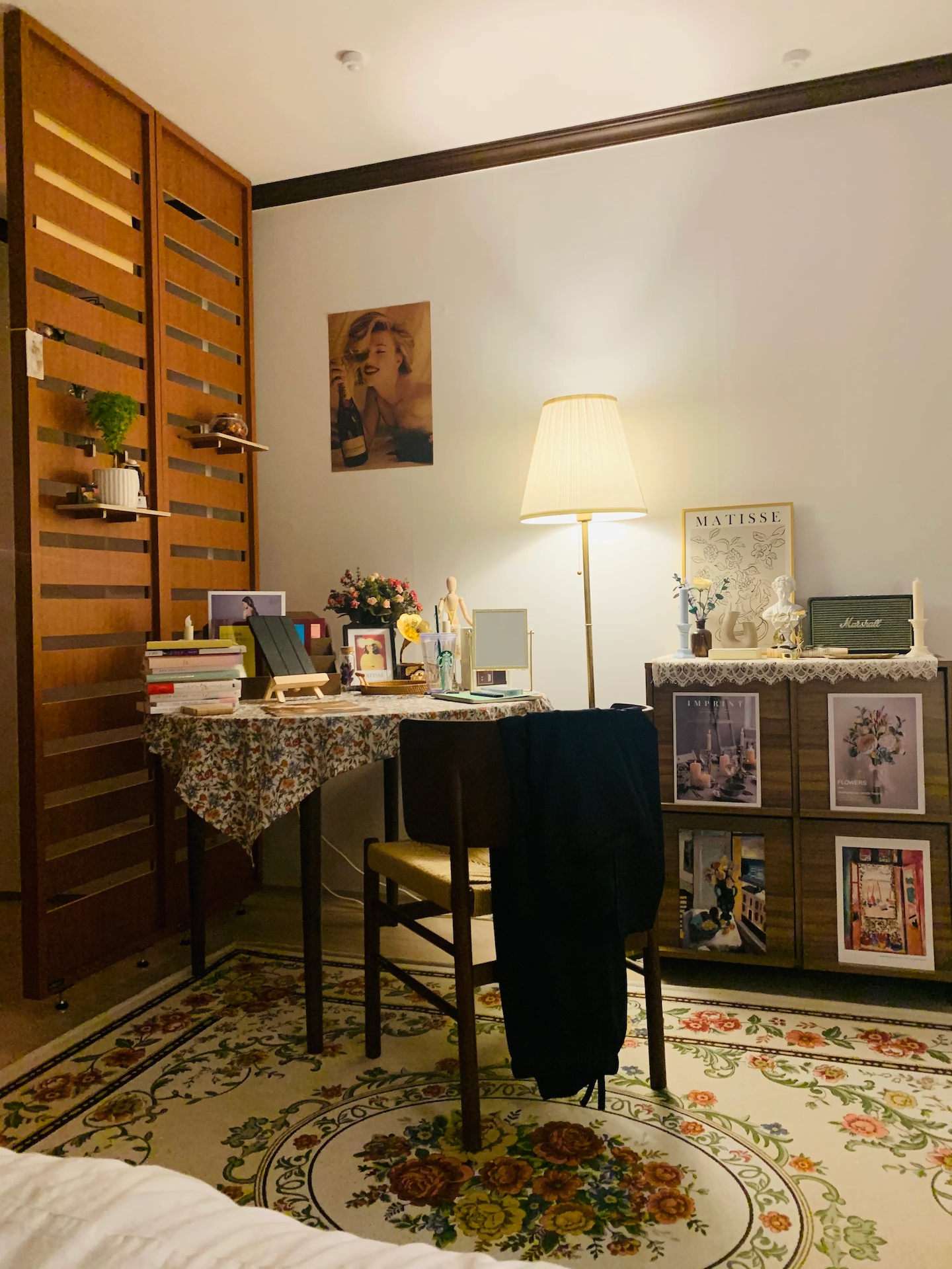 Wooden Flip-Front Storage Cabinet user photo