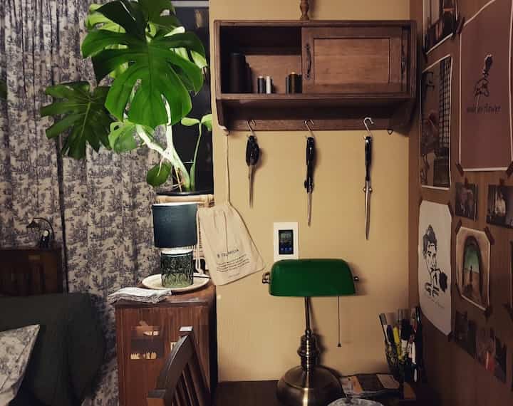 A small officetel where a curtain maker and a cat named "Sido" live together. In a space of 11 pyeong, they raise cats and make curtains.