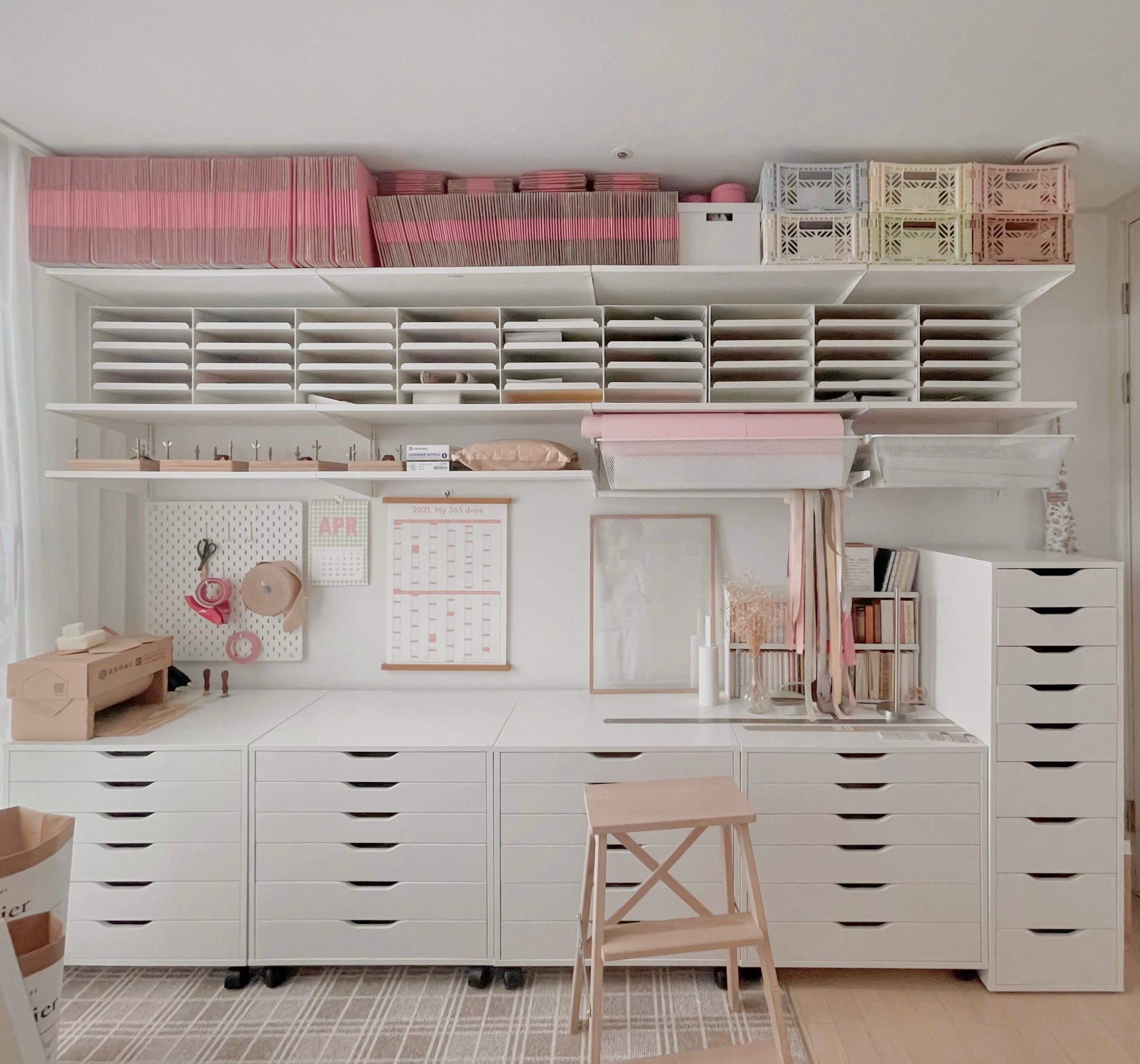 ALEX イケア 棚・チェスト IKEA ALEX アレクス引き出しユニット9段