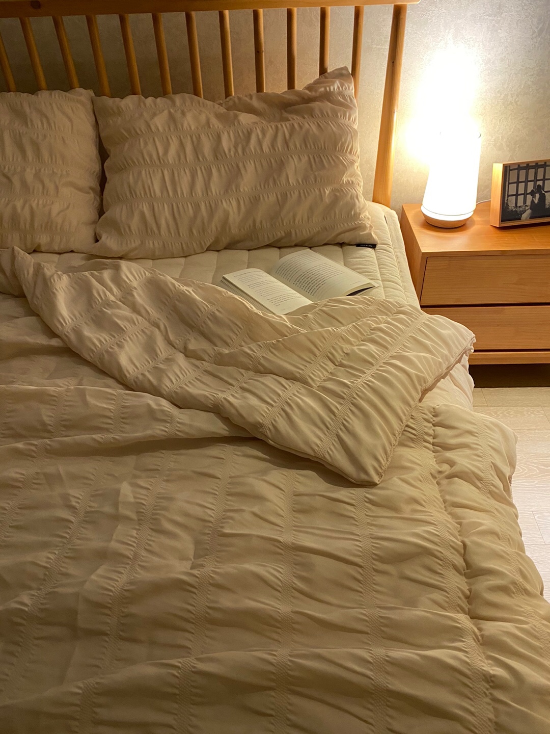 Cool Ripple Seersucker Quilt Comforter user photo