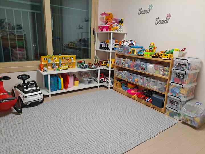 Daily リビング棚 2段［3色］を使ったコーディネート 2