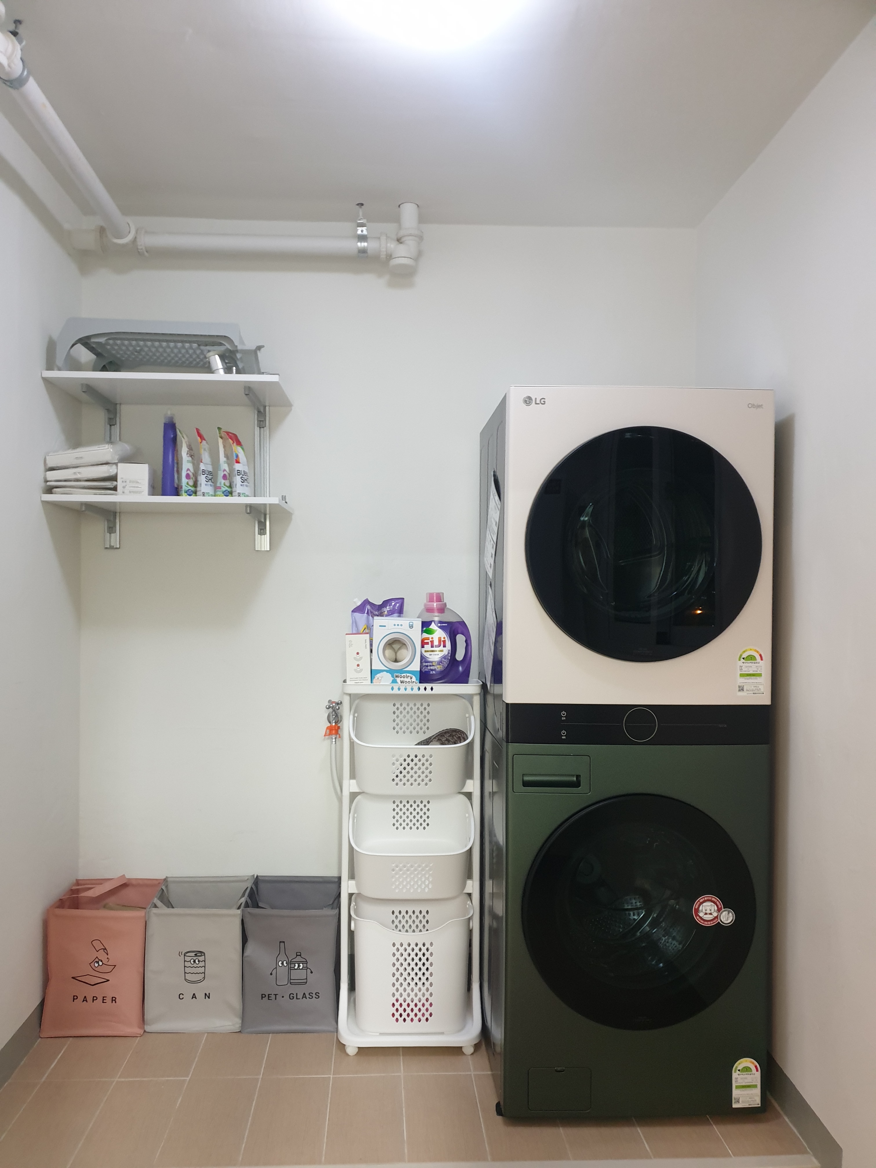 3-Tier Laundry Basket Cart user photo