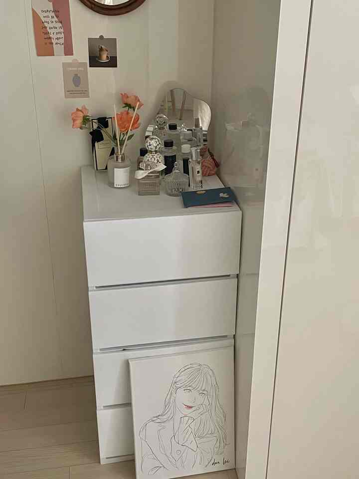 4段 モノ チェスト 40cm［8色］を使ったコーディネート 3