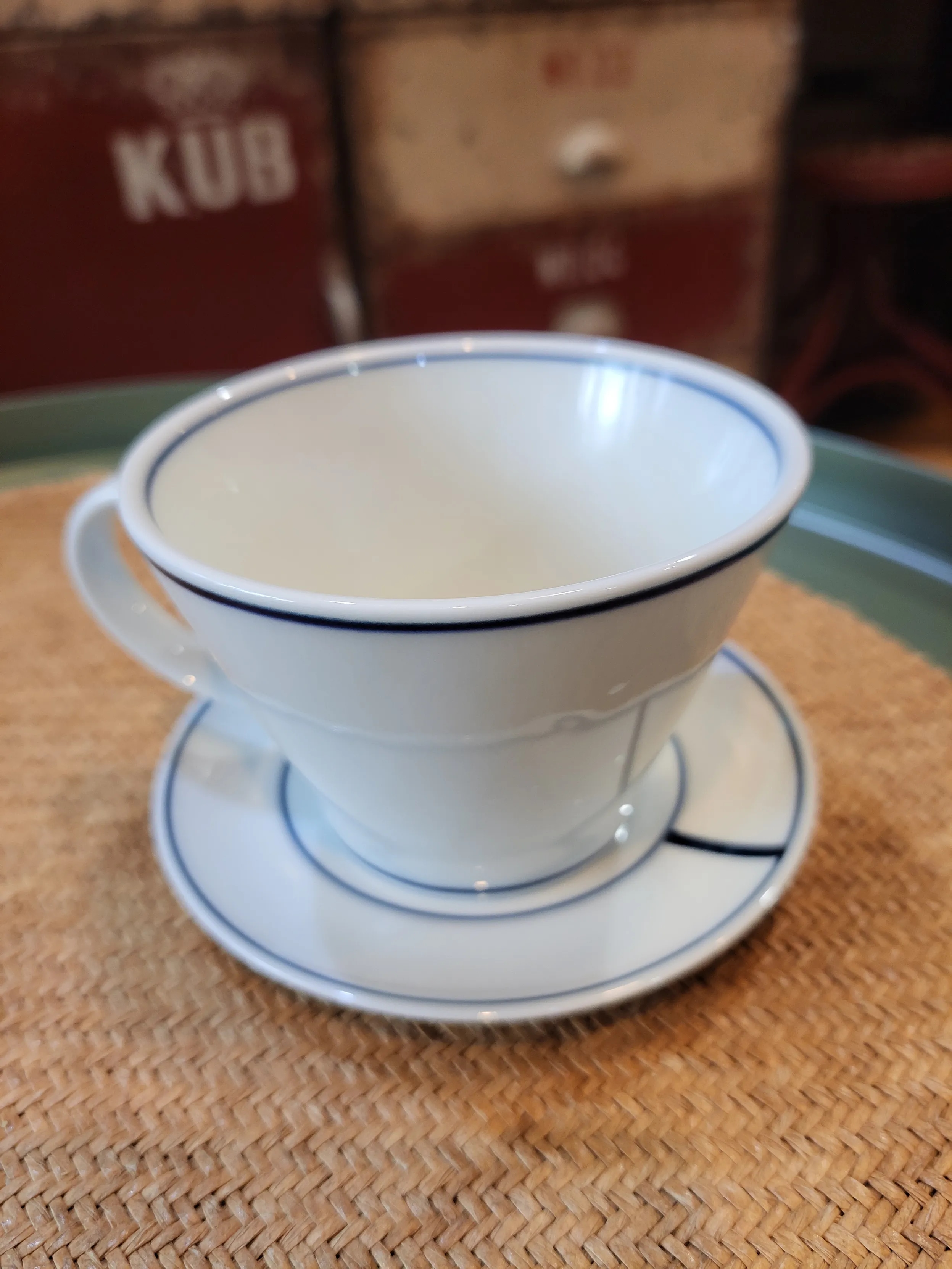 Blue Line V Coffee Cup user photo