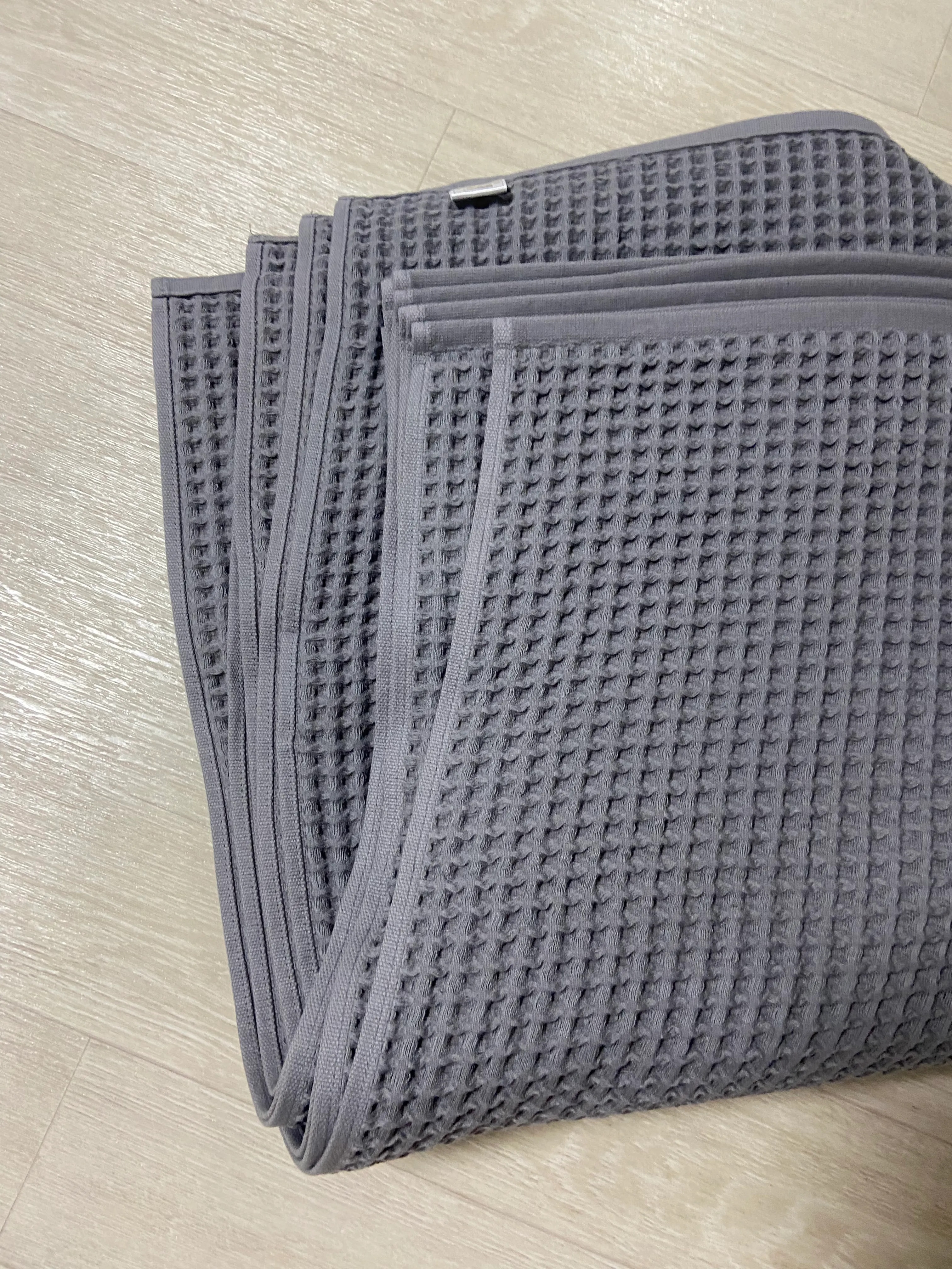 Quick-Dry Antibacterial Waffle Towels (5-Pack) user photo
