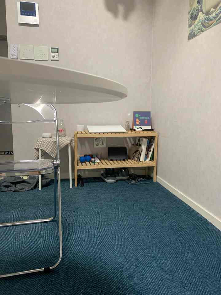 食べて寝ている私の小さな空間です〜😌