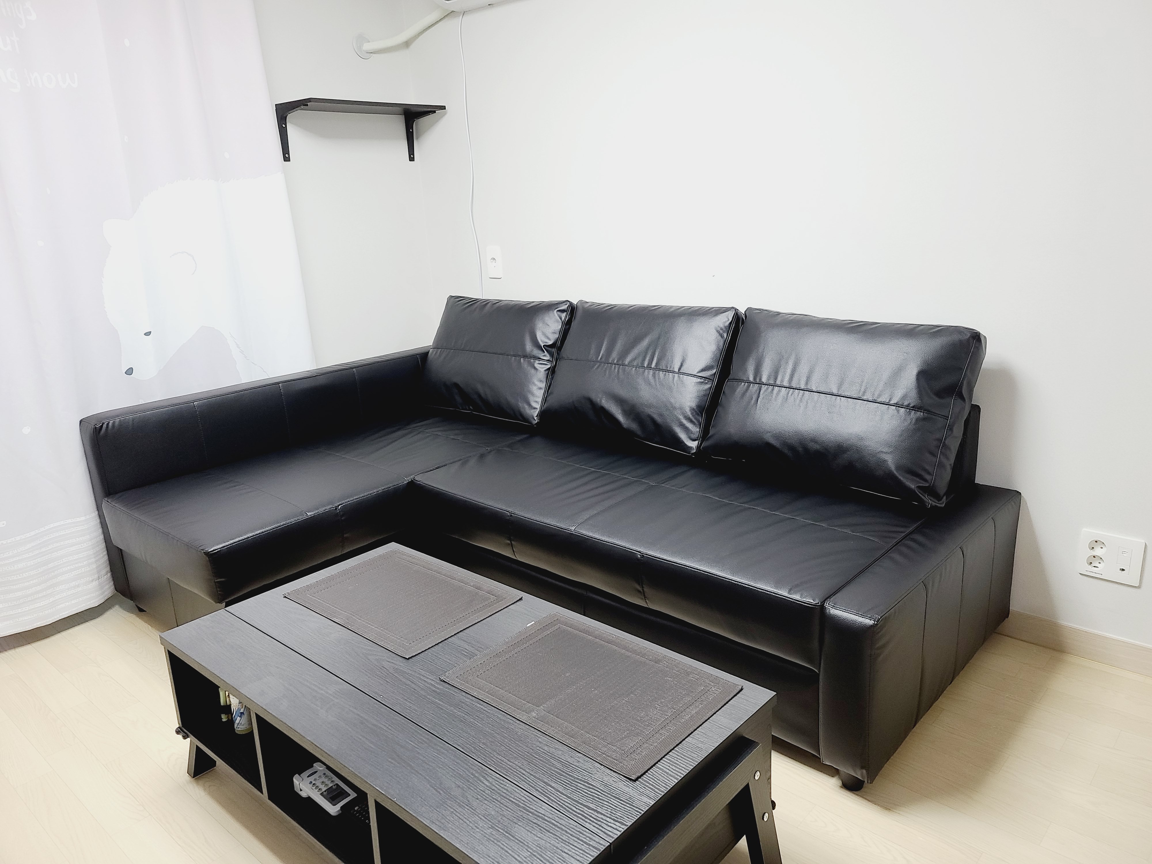 IKEA FRIHETEN フリーヘーテン コーナーソファベッド 収納付き