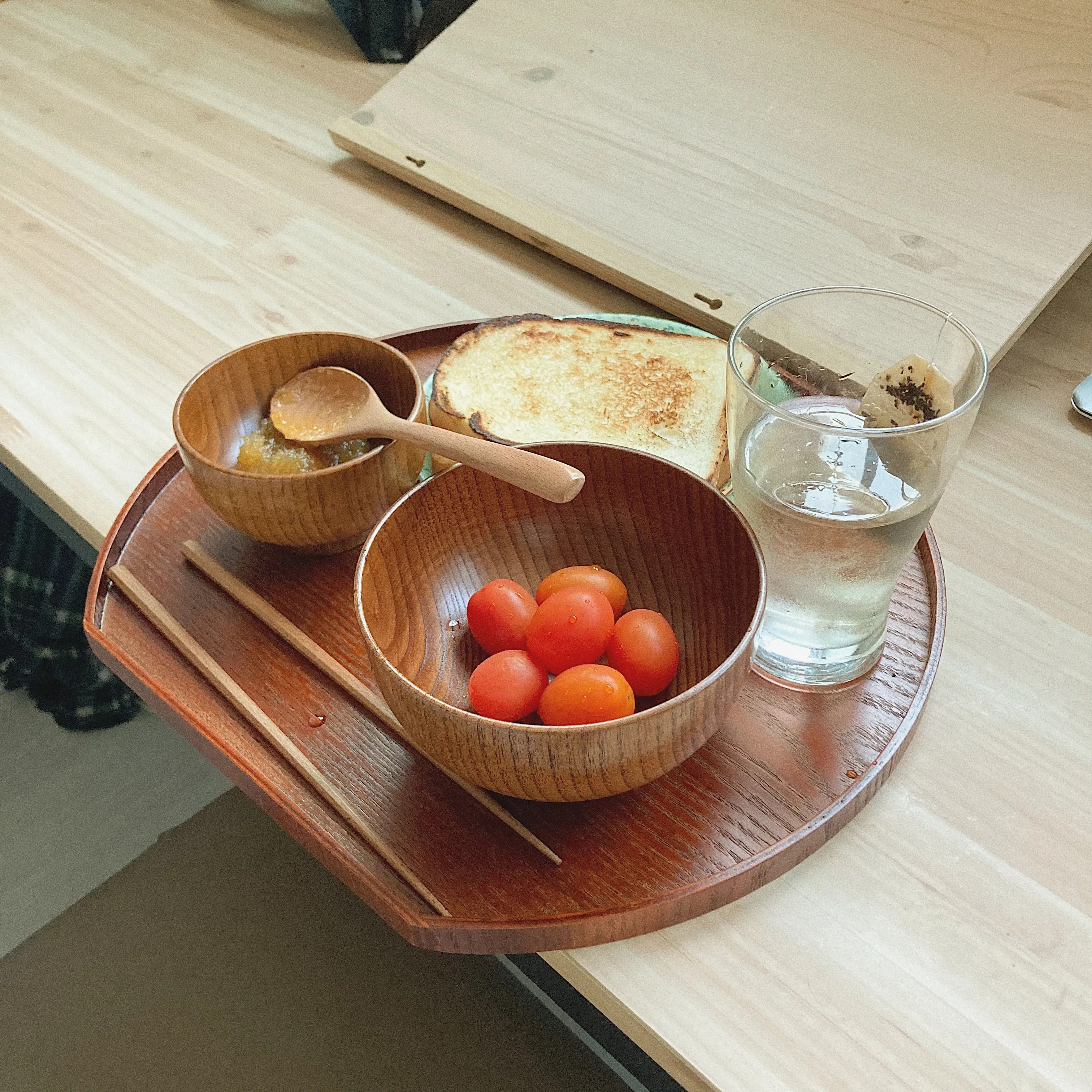 Natural Wood Tableware Set (4-Piece) user photo