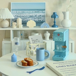 가장 좋아하는 컬러 블루로 홈카페 꾸미기 💙
