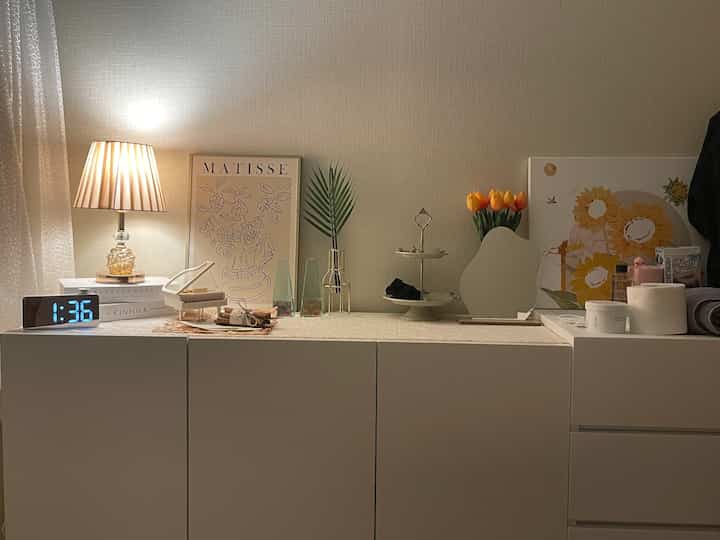 4段 モノ チェスト 40cm［8色］を使ったコーディネート 2