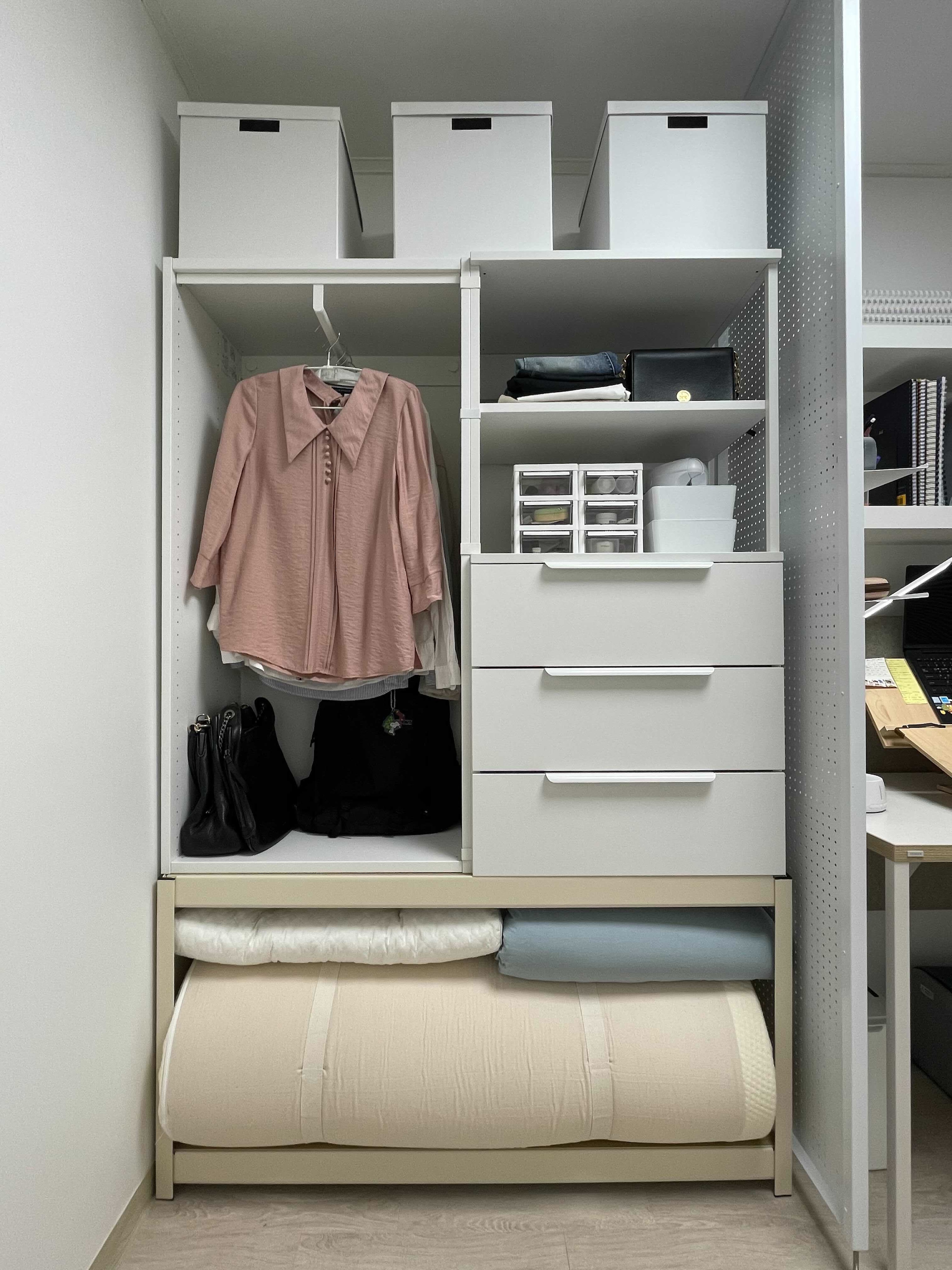 IKEA PLATSA プラッツァ オープンハンガーユニット 80x40x120 cm