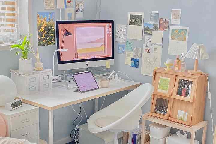 Tagged posts featuring LOBERGET / MALSKÄR Swivel chair, white 3