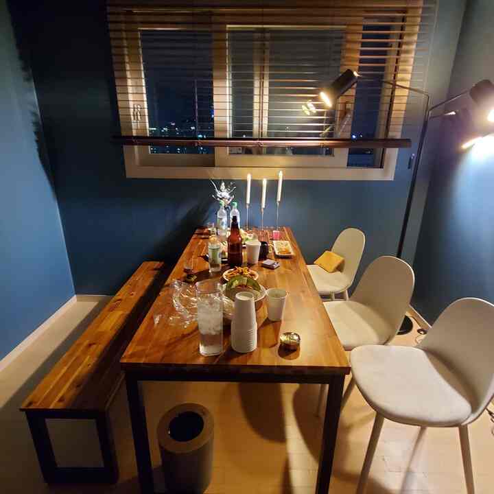 私たちのカップルはお酒が好きなアルコール飲料です。だからこんな雰囲気を作ることができました。