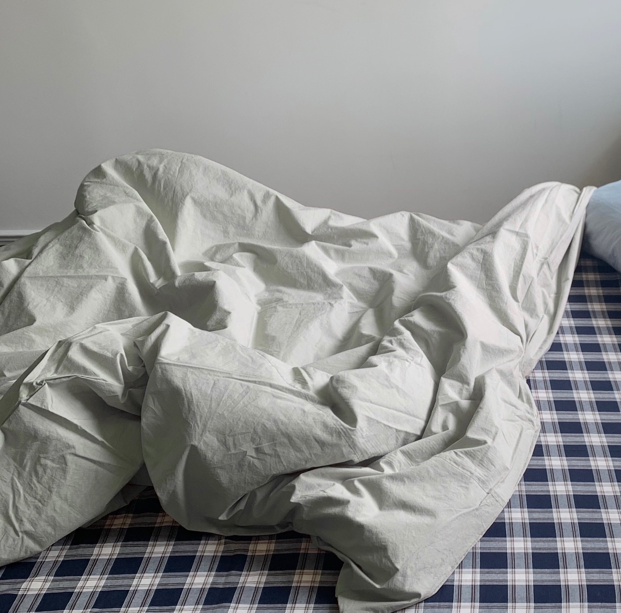 Vintage Check Cotton Mattress Fitted Sheet user photo