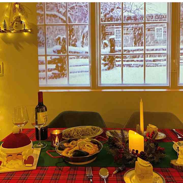 昨年のクリスマスパーティー🎄🍷