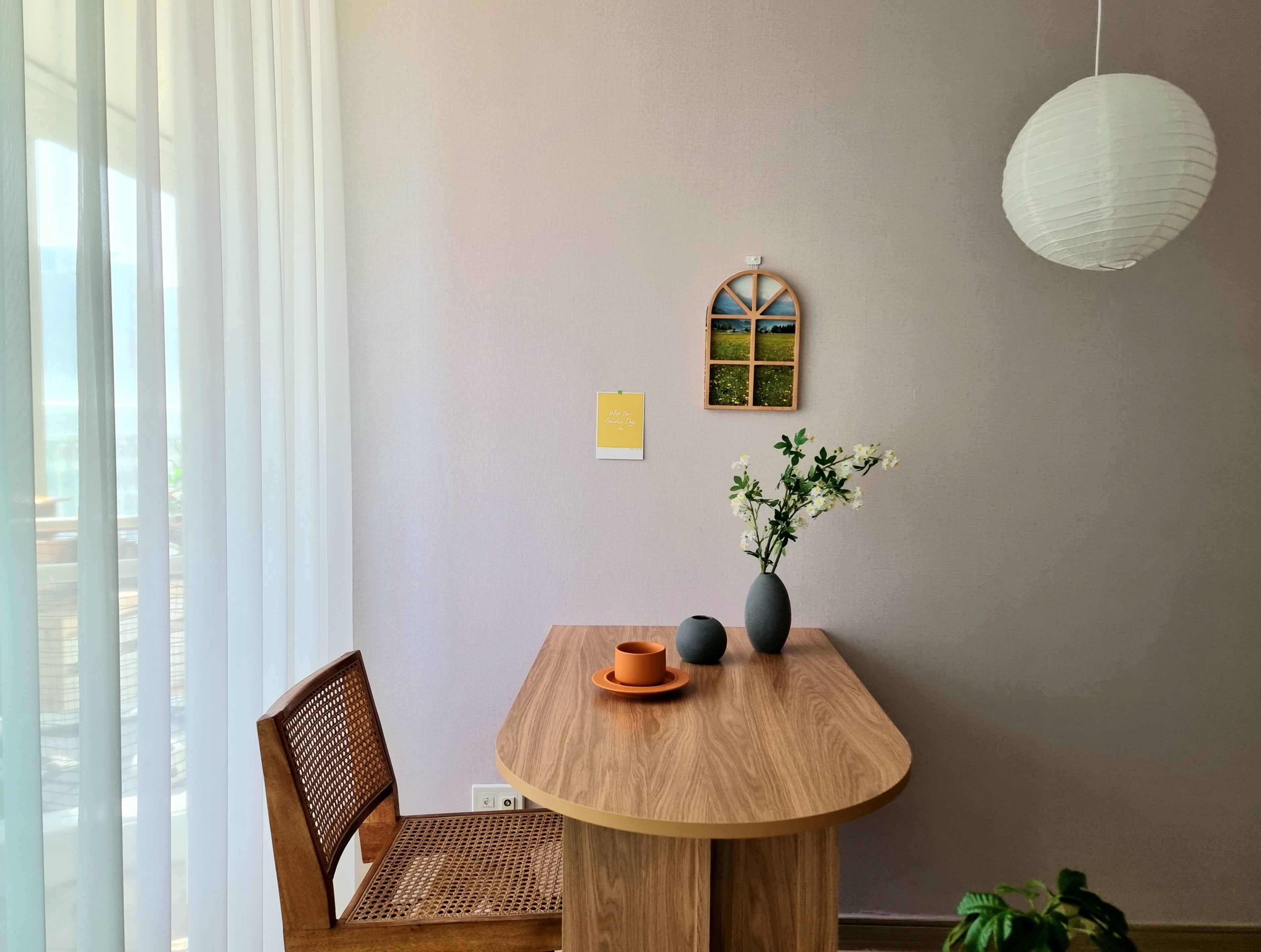 Semi-Oval Dining Table (31.5