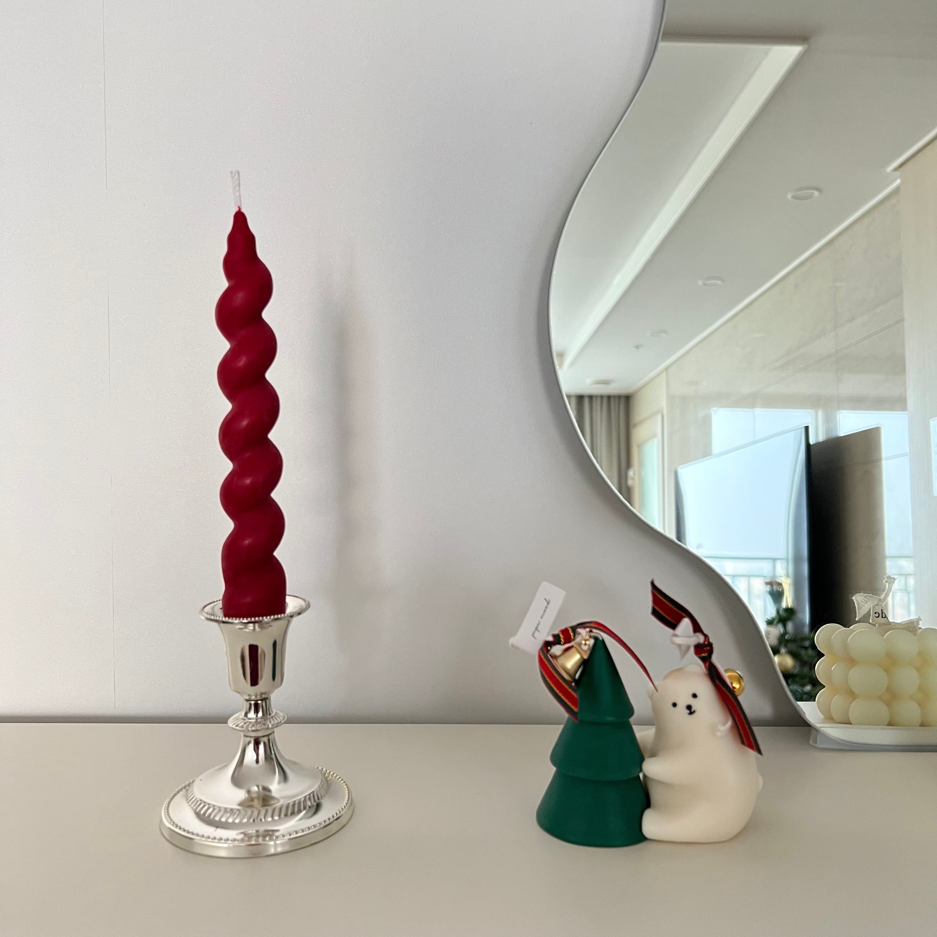 Christmas Bear & Tree Candle Set user photo