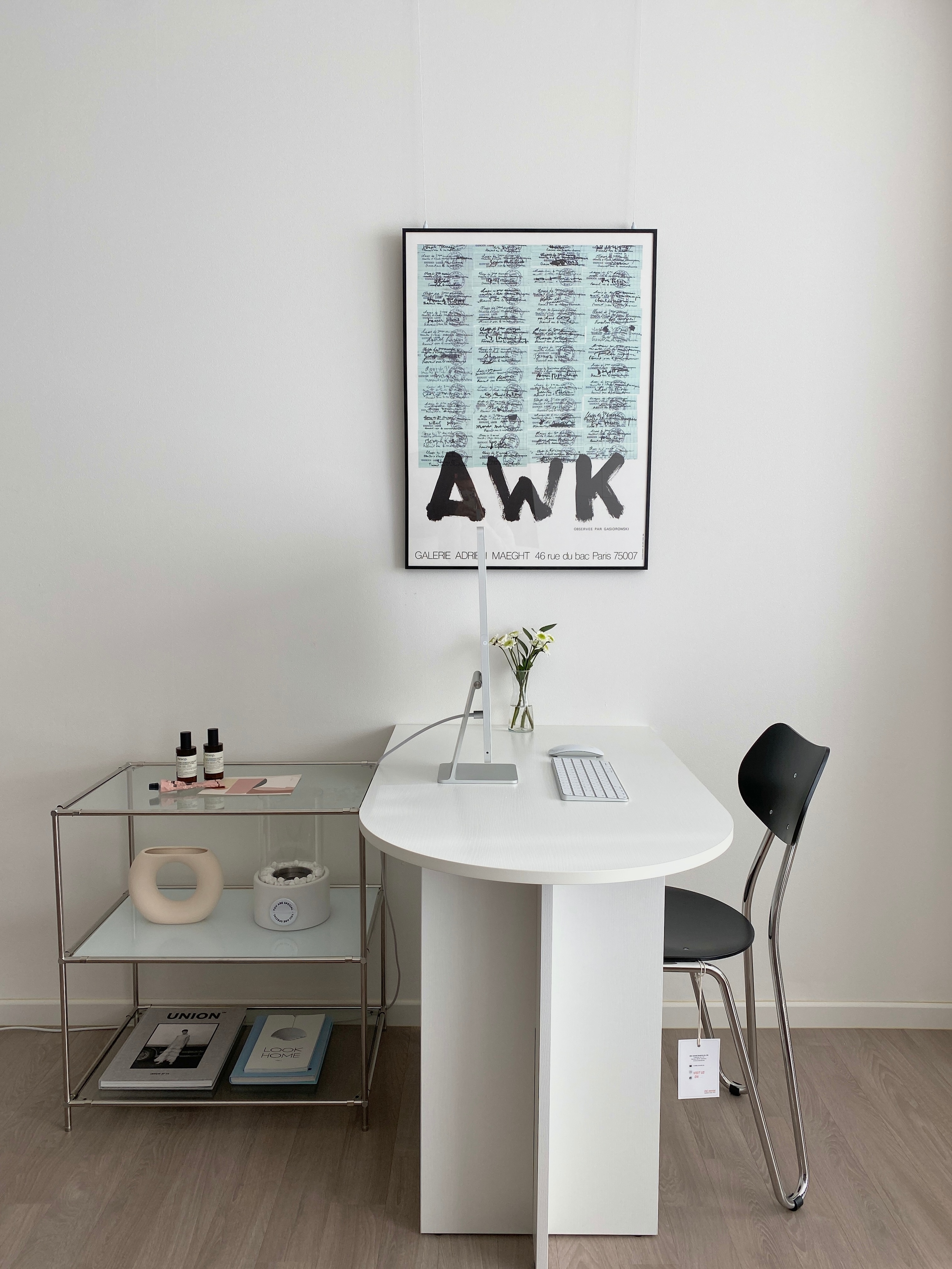 【woodray】ホームカフェ 半楕円 テーブル 800 woodray】ホームカフェ 半楕円 テーブル 800(2色) (woodray/机