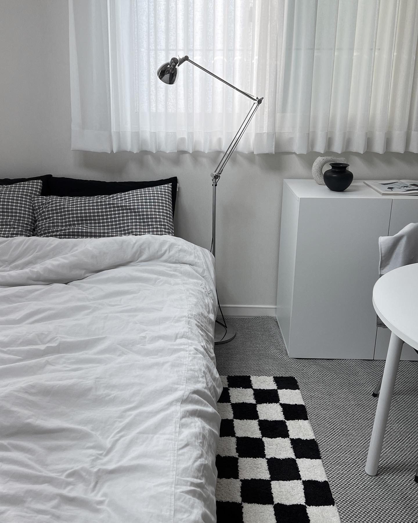 Fluffy Checkerboard Rug user photo