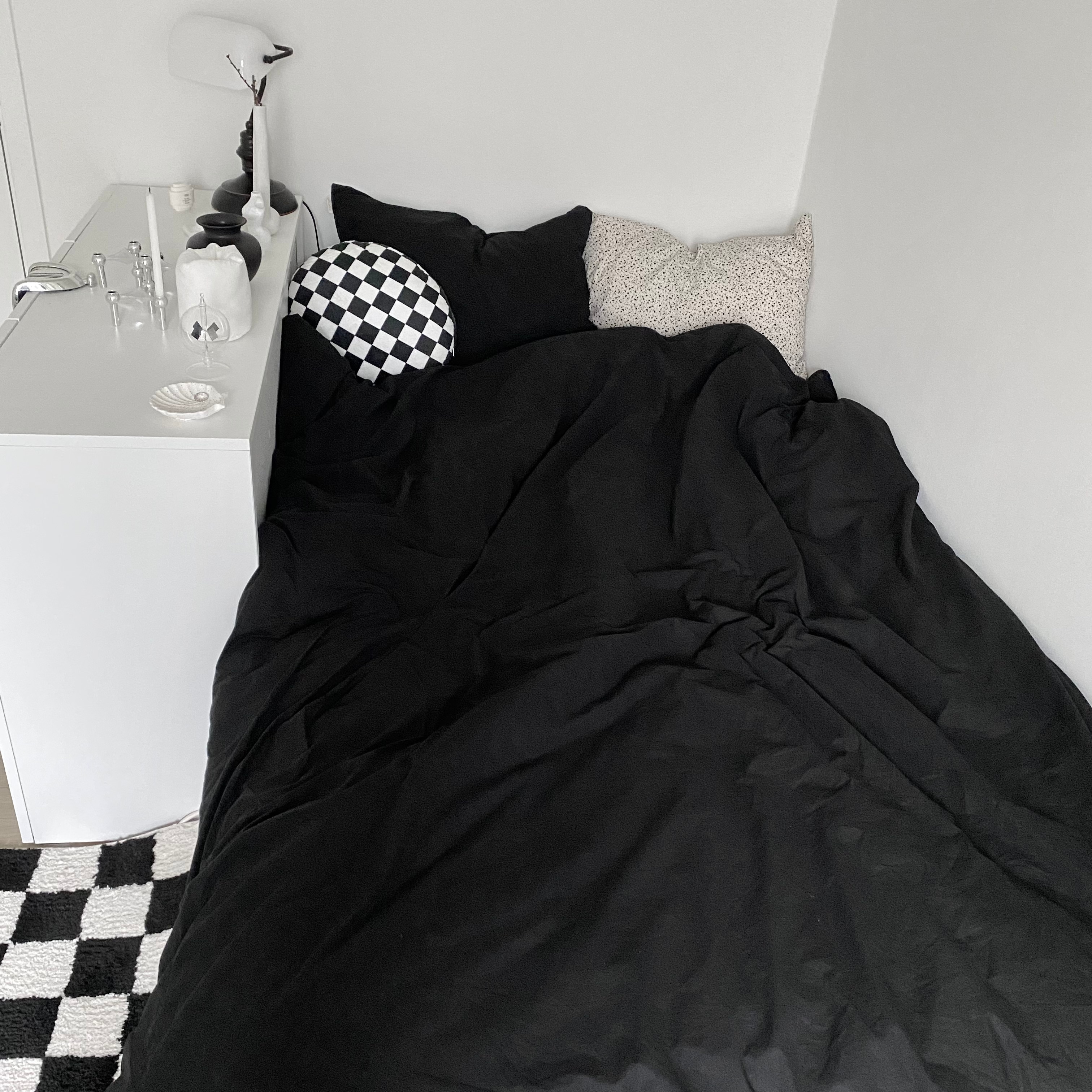 Fluffy Checkerboard Rug user photo